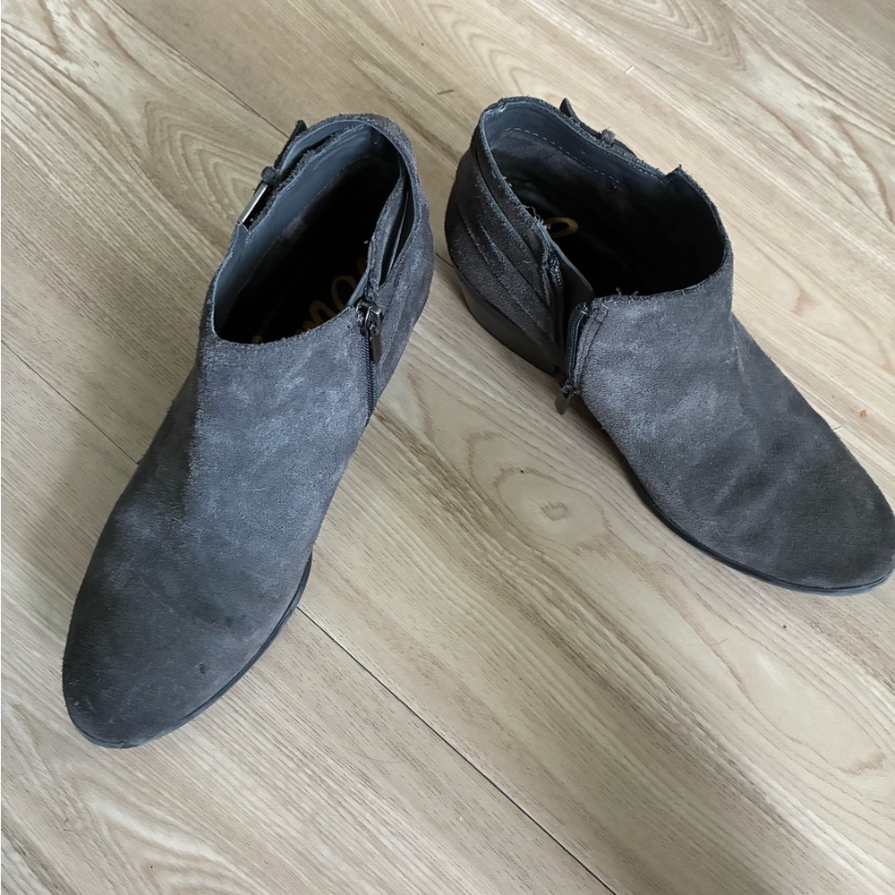 Sam Edelman suede ankle boot booties